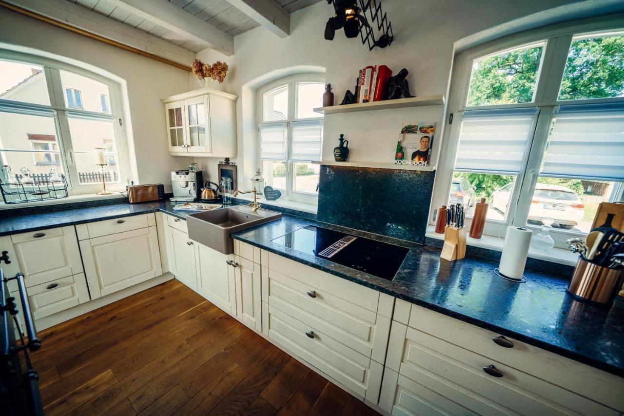 Alte Schmiede Mit Sauna, Pool Und Whirpool Im Aussenbereich Schoenstes Ferienhaus Der Lausitz Elsterheide Exteriör bild