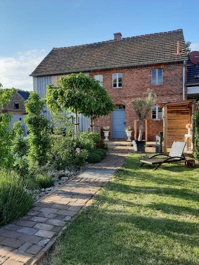 Alte Schmiede Mit Sauna, Pool Und Whirpool Im Aussenbereich Schoenstes Ferienhaus Der Lausitz Elsterheide Exteriör bild